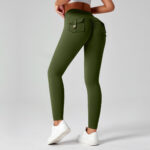 Fitness Yoga Pants For Women High-waisted Butt-lifting Stretchy Form-fitting Workout Tights - Image 3
