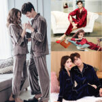 Fashion And Comfort Gold Velvet Pajamas - Image 2