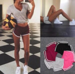 New Summer Shorts Women Casual Shorts Workout Waistband Skinny Short - Image 2
