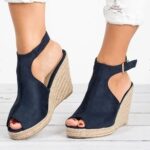 Fashion Women Platform Sandals Peep Toe Spartan Sandals Women Summer Wedges High Heel Shoes - Image 4