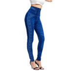Imitation denim leggings - Image 3