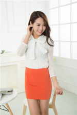 Fashion Women Ladies Sexy Summer Packs Hip Pencil Skirt High Waist Pleated Elastic Slim Mini Skirts for Office Party - Image 2