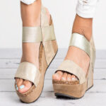 Eomen's Sandals Women Wedge Sandals Big Size 43 - Image 4