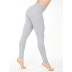 European And American New Ebay Amazon Wish Women's Solid Color Leggings Stretch Nine-Point Leggings Leggings - Image 3