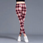 Thin cropped cotton leggings - Image 4