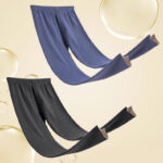 Men's Cashmere Leggings Winter Warm Hip-lifting Pants Fashion Solid Innerwear Tight Trousers - Image 2