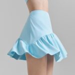 Pleated Fitness Yoga Skirts Sports Tennis Skirt - Image 2