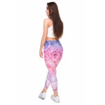 Mandala flower print leggings - Image 2