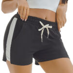 Summer Sports Shorts Gym Running Women Cycling Drawstring Shorts Workout - Image 2