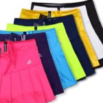 New Girls Tennis Skirts with Safety Shorts , Quick Dry Women Badminton Skirt - Image 3