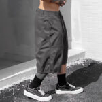 Plus-size Mens Casual Trendy Workwear Capri Pants Dress Pants - Image 2