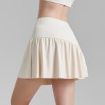 Pleated Fitness Yoga Skirts Sports Tennis Skirt - Image 3