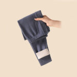 Men's Cashmere Leggings Winter Warm Hip-lifting Pants Fashion Solid Innerwear Tight Trousers - Image 3