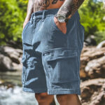 European-size Summer Work Shorts Men's Casual Pants - Image 4