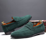 Lazy Shoes Nubuck Leather Men Casual - Image 3