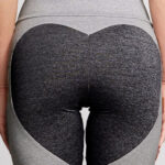 Peach Heart Leggings - Image 4