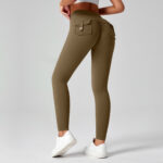 Fitness Yoga Pants For Women High-waisted Butt-lifting Stretchy Form-fitting Workout Tights - Image 4