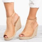 Fashion Women Platform Sandals Peep Toe Spartan Sandals Women Summer Wedges High Heel Shoes - Image 2