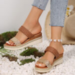 Plus Size Wedge Sandals For Women - Image 3