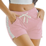 Summer Sports Shorts Gym Running Women Cycling Drawstring Shorts Workout - Image 3
