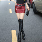 Autumn And Winter Skirts, One-step Skirts, Slim Short Skirts - Image 2