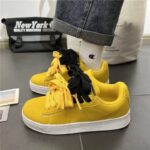 Niche Vintage Chunky-soled Sneakers For Men