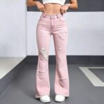 Stylish Casual Denim Jeans For Women - Image 2