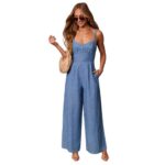 Solid-color Casual Workwear Jumpsuit For Women - Image 2