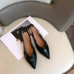 Pointed Shallow Mouth Flat-heeled Shoes For Women - Image 3