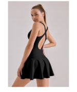 High-stretch Dresses, New Summer Nude Anti-walking Sports Dresses - Image 3
