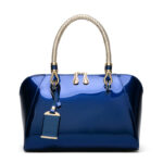 Patent Leather Handbags Shiny Handbag Fashion One-shoulder Diagonal Bag - Image 2