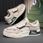Fashion Casual Thick-soled Canvas Sneakers Sports Sneakers For Men - Image 3