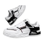 Fashion Casual Thick-soled Canvas Sneakers Sports Sneakers For Men - Image 4