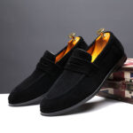 Lazy Shoes Nubuck Leather Men Casual - Image 2