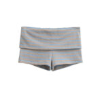 Summer Striped Contrasting Color Shorts Women - Image 4