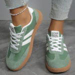 Fashionable Casual White Sneakers For Women - Image 3