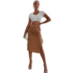 Ladies Skirts Women's Dresses Cross Drawstring Hips - Image 4
