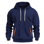New Fallwinter Mens Fleece-lined Hoodie - Image 4