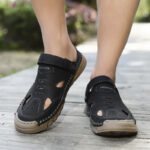 New Plus Size Closed Toe Sandals For Men