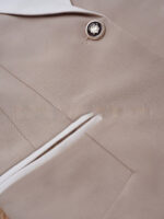 Professional Contrasting-Color Button Elegant Formal Blazer - Image 7