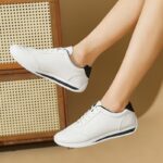Autumn Casual Sports Trendy White Shoes For Women - Image 2