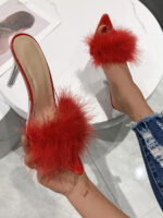 Pointed Toe Stiletto Sandals For Women - Image 2