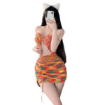 Female Backless Sweater Pajamas Skirts - Image 4