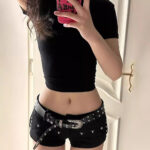 Fashion American Denim Shorts For Women - Image 3