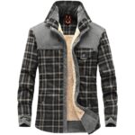 Winter Jacket Men Thicken Warm Fleece Jackets Coats Pure Cotton Plaid Jacket Military Clothes - Image 3