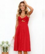 Women Summer Dresses Sleeveless Backless Strap Long Close-fitting Sheath Female Party Evening Dresses Vestidos - Image 3