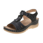 Flower platform sandals beach shoes - Image 2