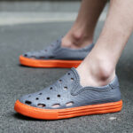 Hole shoes men's sandals tide beach shoes - Image 4