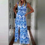 Lady Fashion Printed Dress - Image 2