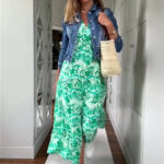 Lady Fashion Printed Dress - Image 3
